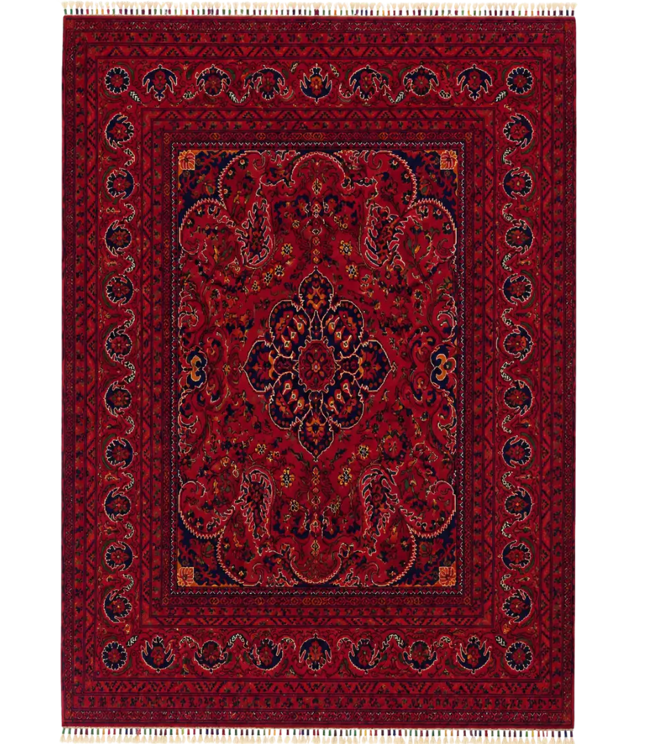 Handmade Afghan Belgic Rug