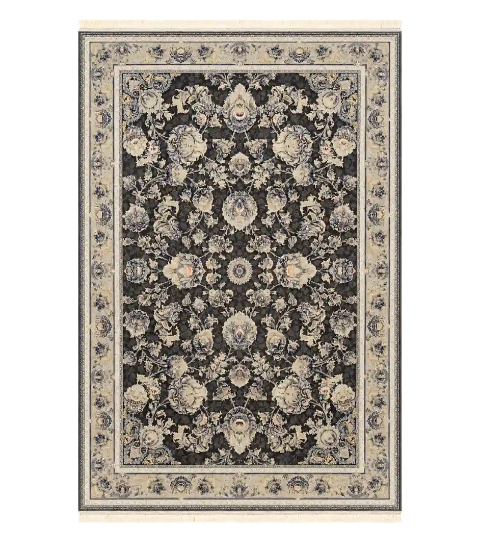 Tapis Oriental Gris Anthracite 1500 Shana