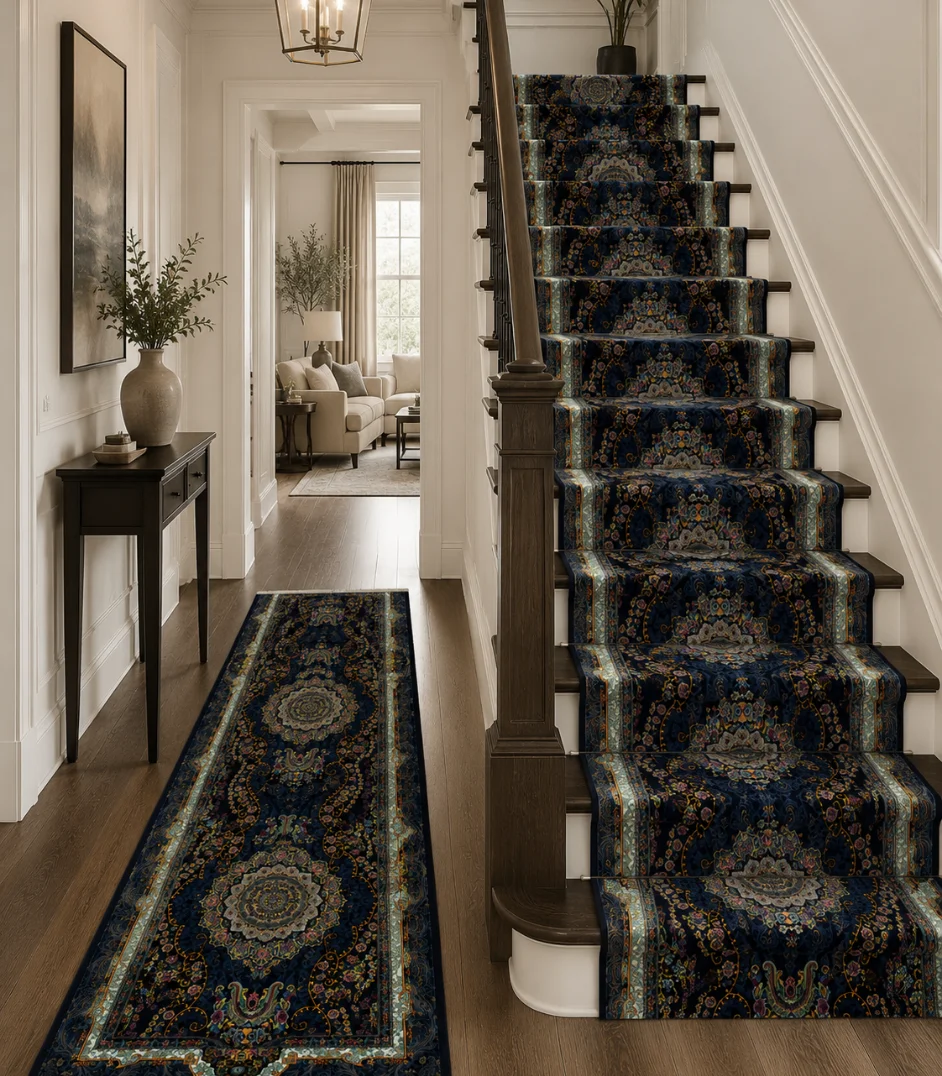 Tapis persan élégant pour le couloir ideal