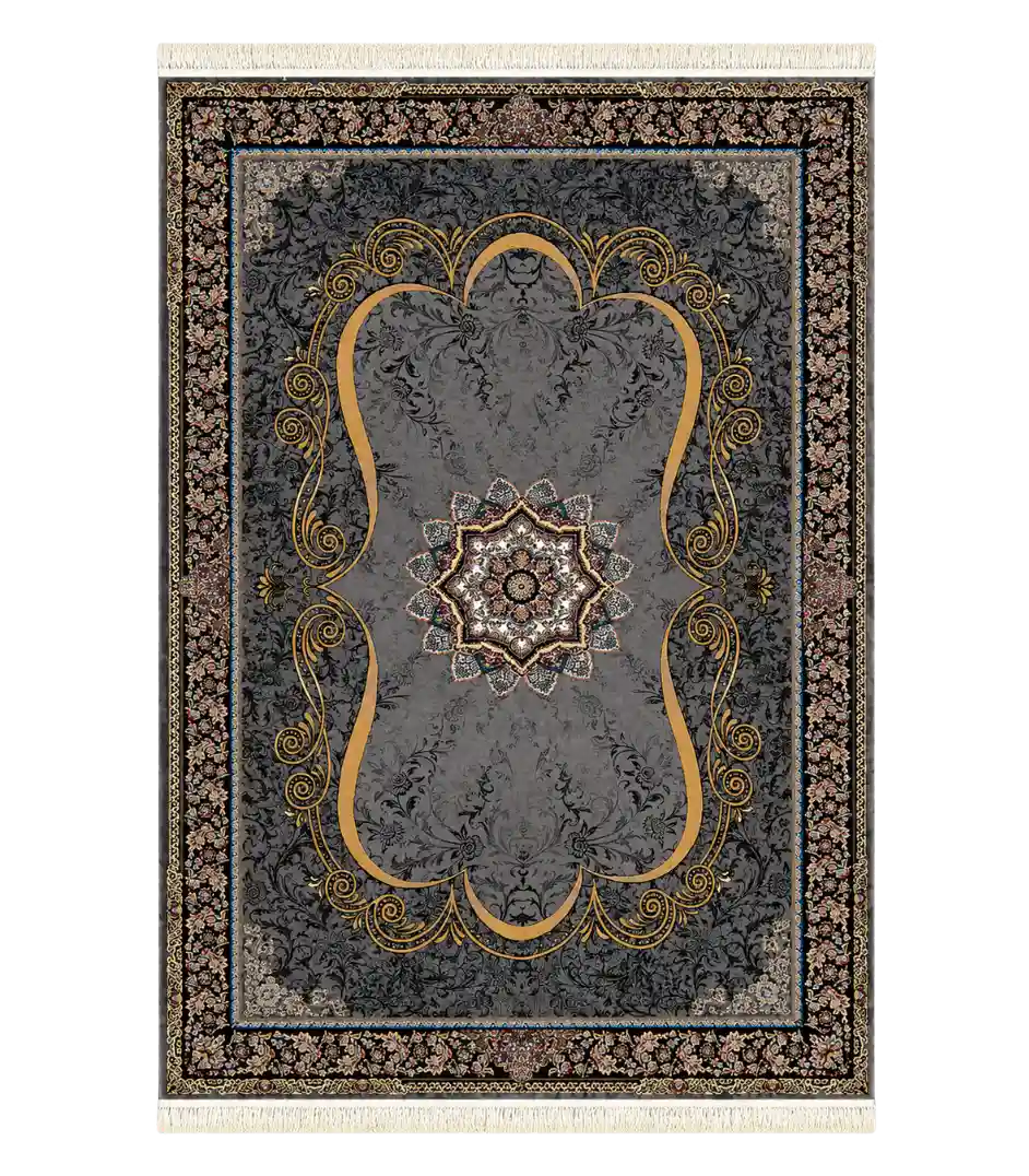 Tapis persan orné au design complexe 1200 Shana