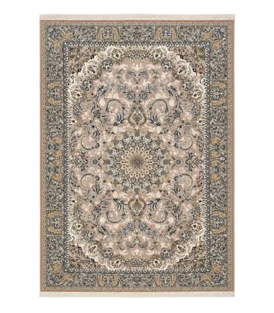 Tapis Persan Orné sur Fond Écru 1500 Shana