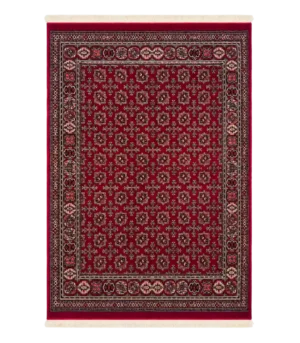Tapis persan richement décoré avec des pompons – 1200 Shana