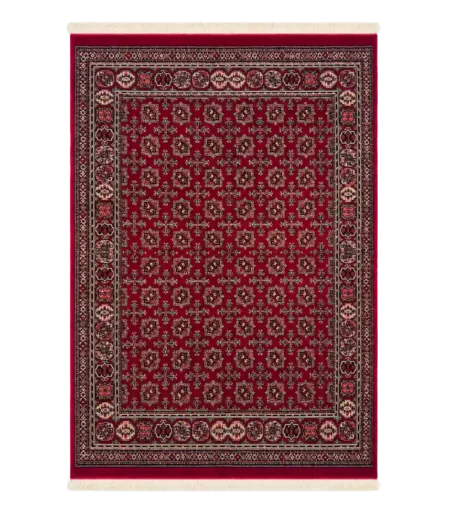 Tapis persan richement décoré avec des pompons – 1200 Shana