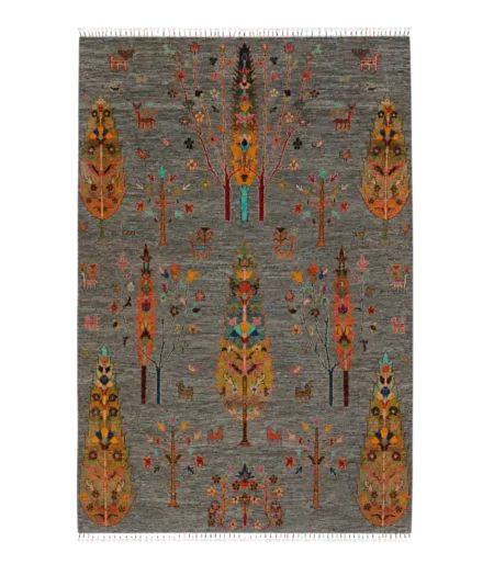 tapis en laine fait main