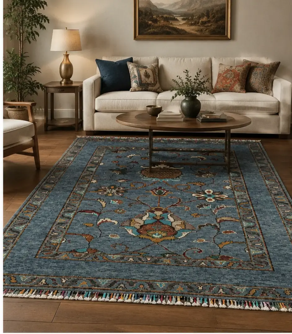 tapis fait main de style oriental Sofa